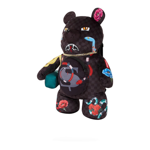 SNAKES ON A BAG TEDDY BEAR SPRAYGROUND ART. 910B6158NSZ