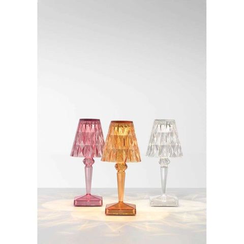 LAMPADA BATTERY LIMITED EDITION NATALE 20  G9140/RP KARTELL PINK