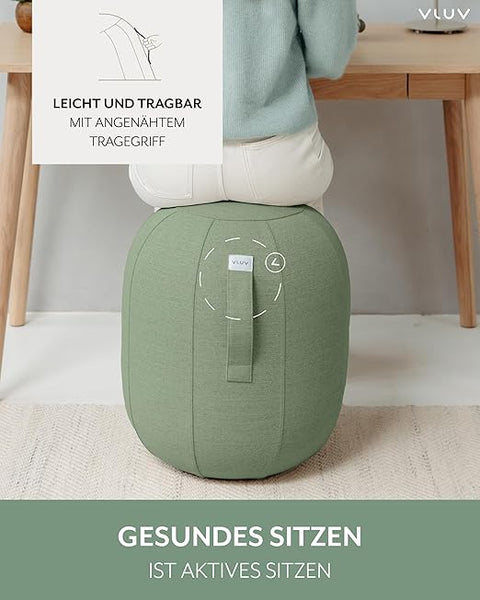SGABELLO KAPSUL SOVA 65 PESTO KSL.009.L.PE VLUV GREEN