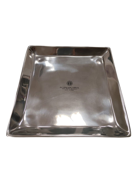 PIATTO QUADRATO L ART. 862884U828 SPALDING SILVER