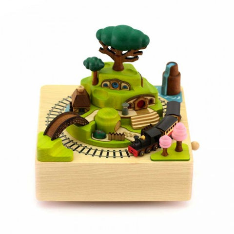 WOODERFULLIFE MUSIC BOX SPRING TRAIN ART. 1039911