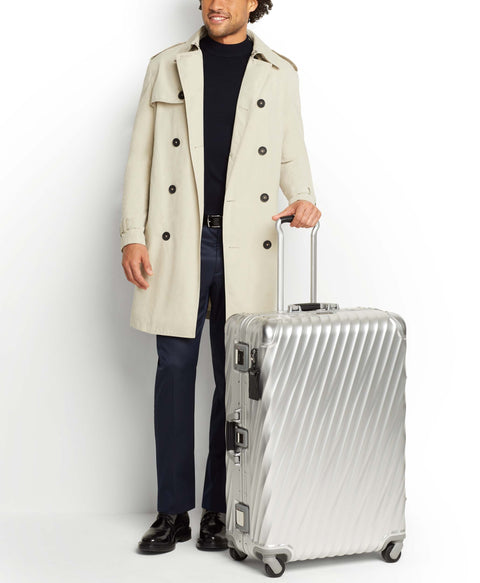 TROLLEY 19 DEGREE ALUMINUM EXTENDED TRIP 98824-1776 TUMI SILVER