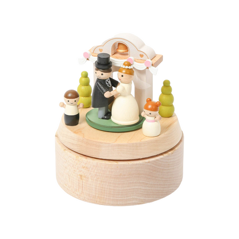 WOODERFULLIFE MUSIC BOX WEDDING CHAPEL S ART. 1060401