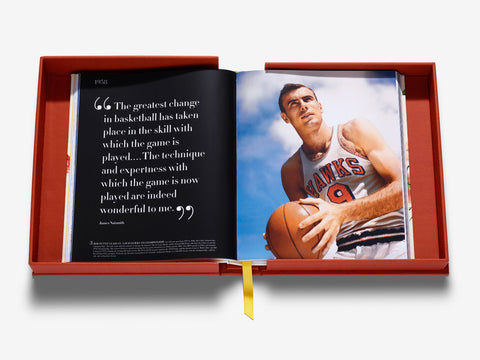 LIBRO BASKETBALL THE IMPOSSIBLE COLLECTION ASSOULINE ORANGE
