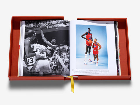 LIBRO BASKETBALL THE IMPOSSIBLE COLLECTION ASSOULINE ORANGE