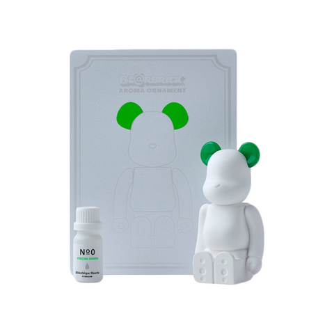 AROMA ORNAMENT BEARBRICK N 0 GREEN BB-03-G LIBRARY DESIGN