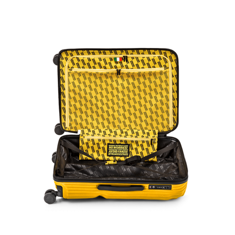 TROLLEY CRASH BAGGAGE STRIPE CB152 MEDIUM 04 YELLOW