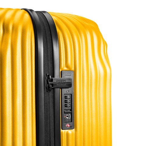 TROLLEY CRASH BAGGAGE STRIPE CB152 MEDIUM 04 YELLOW