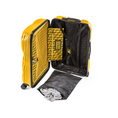 TROLLEY CRASH BAGGAGE STRIPE CB152 MEDIUM 04 YELLOW