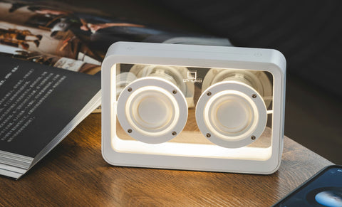 SPEAKER MAGE SEE-THROUGH GINGKO WHITE