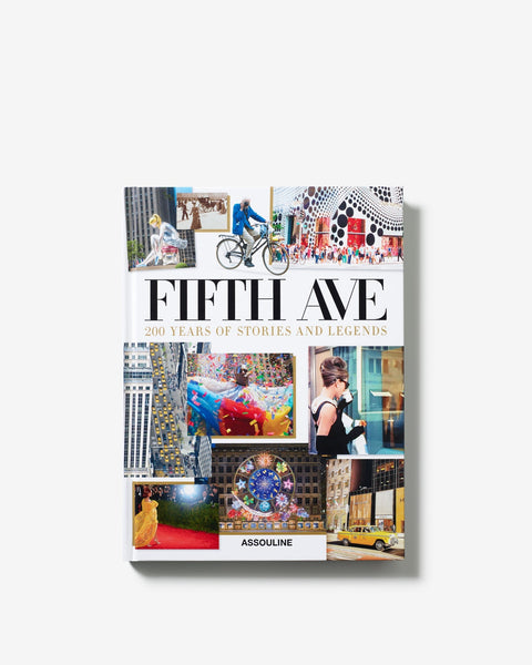 LIBRO 5 TH AVENUE 200 YEARS OF STORIES & LEGENDS ASSOULINE MULTICOLOR