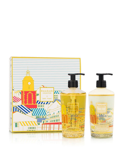 BAOBAB GIFT BOX A SAINT TROPEZ BODY& HAND LOTION + SHOWER GEL ART. COSBOX-CG-CST