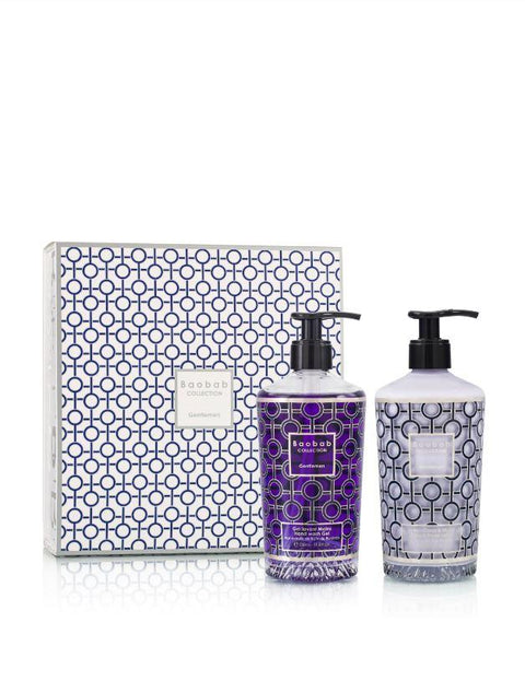 BAOBAB GIFT BOX GENTLEMEN BODY & HAND LOTION + HAND WASH GEL