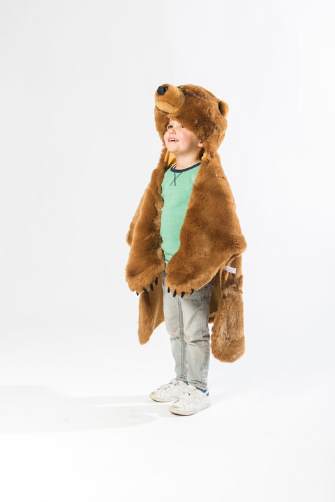 COSTUME DISGUISE BROWN BEAR ART. WS1004 WILD & SOFT BROWN