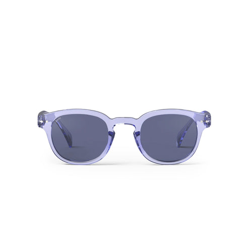 OCCHIALI SUN C ATHLETIC PURPLE BLUE LENSES +0 IZIPIZI PURPLE