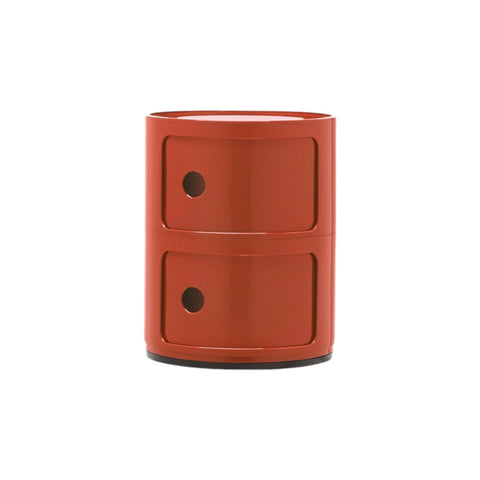 COMODINO COMPONIBILE 2 ELEMENTI ARANCIO/AMBRA 04966/AM KARTELL ORANGE