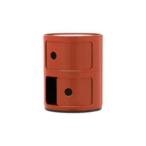 COMODINO COMPONIBILE 2 ELEMENTI ARANCIO/AMBRA 04966/AM KARTELL ORANGE