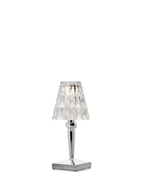 LAMPADA BATTERY CROMATA 09145XX  KARTELL SILVER