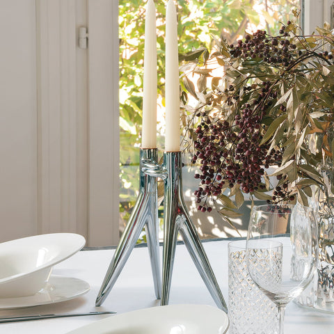 CANDELABRO ABBRACCIAIO 1955/09 KARTELL BLACK