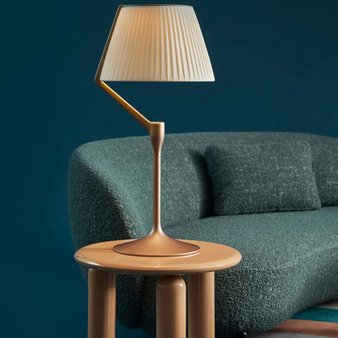 LAMPADA TAVOLO ANGELO STONE CHAMPAGNE 09405/BL KARTELL BROWN