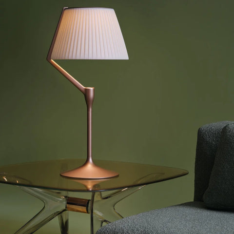 LAMPADA TAVOLO ANGELO STONE RAME 09405/RR KARTELL BROWN