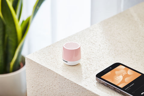 PANTONE MINO +SPEAKER ROSE QUARTZ ART. LA125PT-LP LEXON PINK