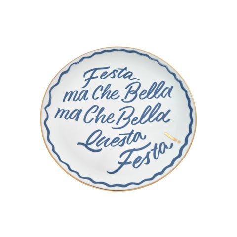 PIATTO PIZZA FESTA D. 32 CM. LGP01002 BITOSSI HOME BLUE