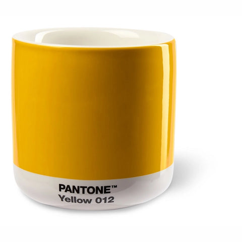 TAZZA LATTE THERMO MUG YELLOW PANTONE ART. 101020012 COPENHAGEN DESIGN YELLOW