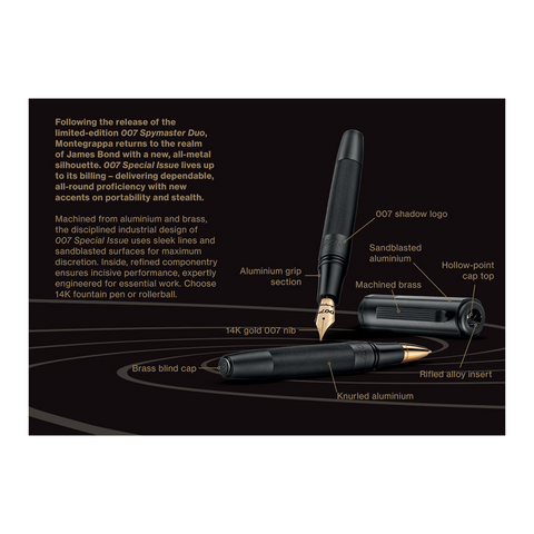 STILOGRAFICA MONTEGRAPPA 007 SPECIAL PENNINO F 14K