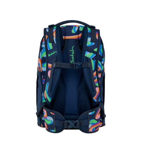 ZAINO PACK SCHOOL RUCKSACK SATCH CRAZY TWIST BLUE