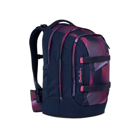 ZAINO PACK SCHOOL RUCKSACK SATCH SEISMIC PINK