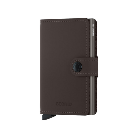 MINIWALLET SECRID MATTE TRUFFLE