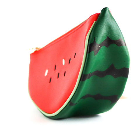 PORTAMONETE FRUIT/VEGGY FRESH WATERMELON LEATHER YUP! RED