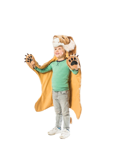 COSTUME LION DISGUISE ART. WS1008 WILD & SOFT BROWN