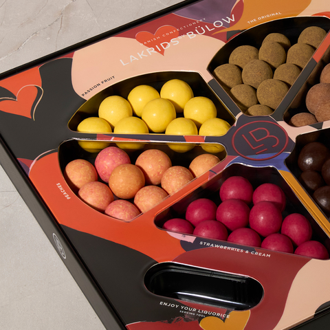 LIQUERIZIA SELECTION BOX LOVE 2025 COLOR 501189 LAKRIDS MULTICOLOR