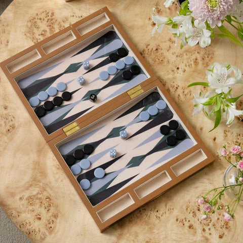 GIOCO BACKGAMMON LACQUERED PW00722 PRINTWORKS MULTICOLOR