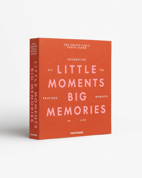 ALBUM FOTO LITTLE MOMENTS BIG MEMORIES ART. PW00732 ORANGE