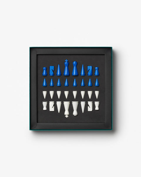 LACQUERED CHESS POSEIDON ART. PW00673 PRINTWORKS BLUE