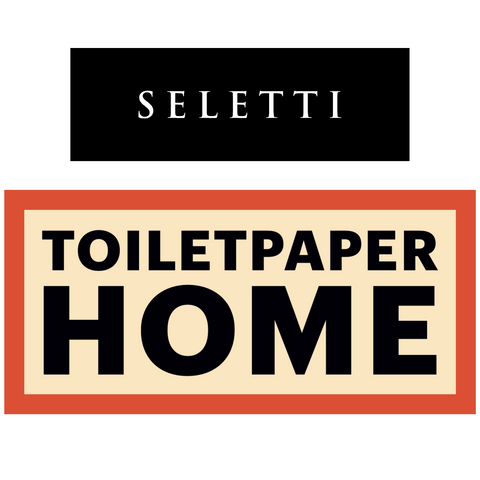 TAZZA SELETTI PORCELLANA TOILETPAPER HOME REVOLVER 17219