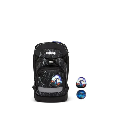 ZAINO PRIME SUPER REFLECTBEAR ERGOBAG BLACK