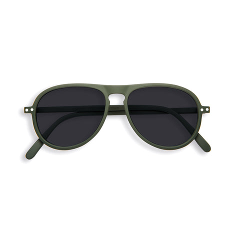 OCCHIALE IZIPIZI SUN I KAKI GREEN GREY LENSES +O