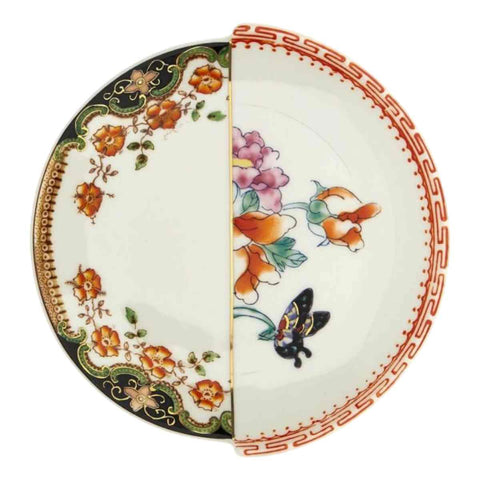 PIATTINO PORCELLANA HYBRID CM 15 ZERMUDE 09705 SELETTI WHITE