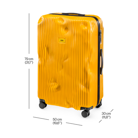 TROLLEY CRASH BAGGAGE STRIPE CB153 LARGE 04 YELLOW