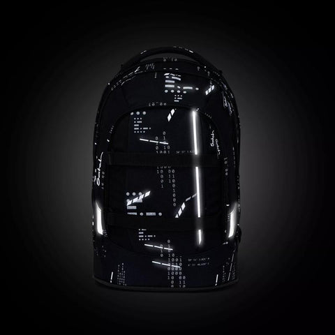 ZAINO PACK SCHOOL RUCKSACK SATCH NINJA MATRIX BLACK