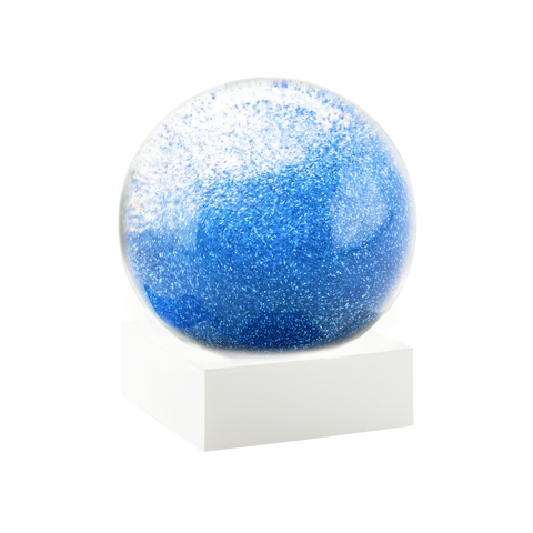 COOL SNOW GLOBES SERENITY SPHERES  SS001-BLUE BLUE
