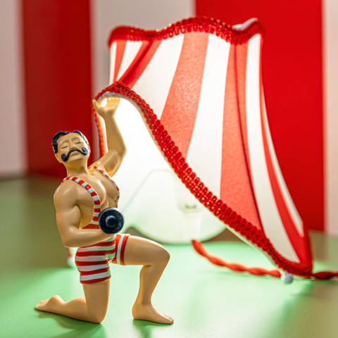 LAMPADA SELETTI CIRCUS BRUNO 15073 RED – LADUEMILA CONCEPT STORE