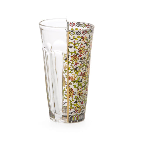 SET 3 BICCHIERI VETRO HYBRID CLARICE CM 8,5 H 14,8 09735 SELETTI