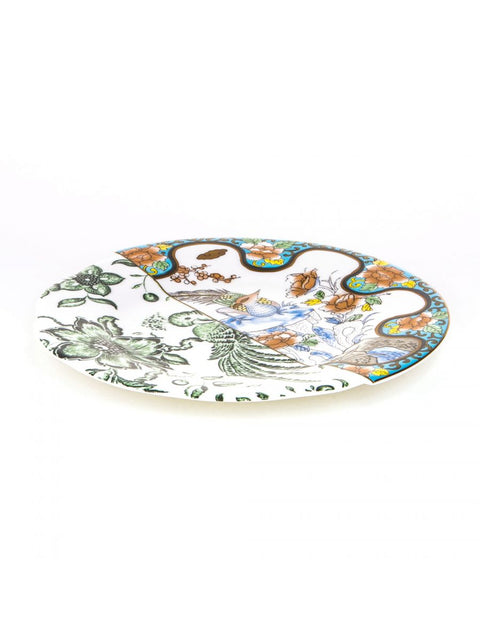 PIATTO FRUTTA PORCELLANA HYBRID-ZOE 20CM 09702 SELETTI MULTICOLOR