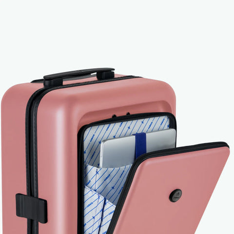 TROLLEY TRAVELER 55X35X25 HND CABAIA PINK