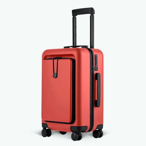 TROLLEY TRAVELER 55X35X25 LHR CABAIA RED